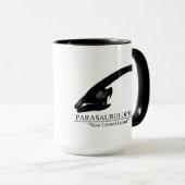 Mug Parasaurolophus (Devant droit)