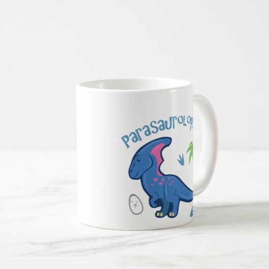 Mug Parasaurolophus mûr (Devant droit)