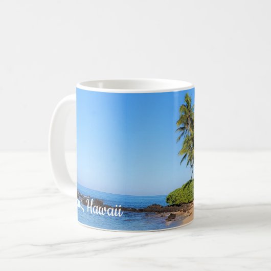 Mug Parasols de plage de Maui (Devant gauche)