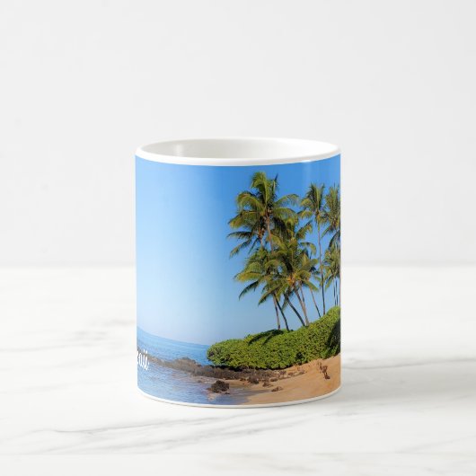 Mug Parasols de plage de Maui (Centre)