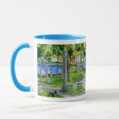 Mug Parc de Miller et lac Chautauqua (Gauche)