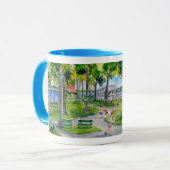 Mug Parc de Miller et lac Chautauqua (Devant gauche)