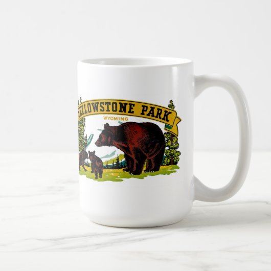 Mug Parc de Yellowstone (Droite)