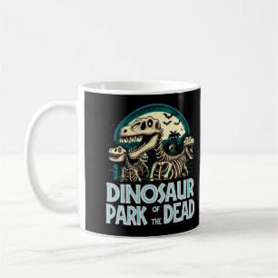 Mug Parc des dinosaures zombies de l'Halloween drôle d