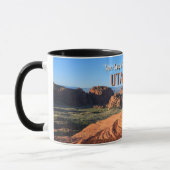 Mug Parc d'état de canyon de neige Utah (Gauche)