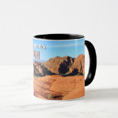 Mug Parc d'état de canyon de neige Utah (Devant droit)
