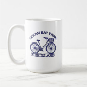 Mug PARC D'OCEAN BAY Fire Island vélo été plage famill
