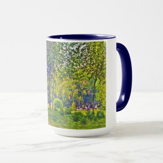 Mug Parc Monceau Claude Monet (Devant droit)