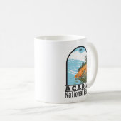 Mug Parc national Acadia Phare du Port Bar Maine (Devant droit)