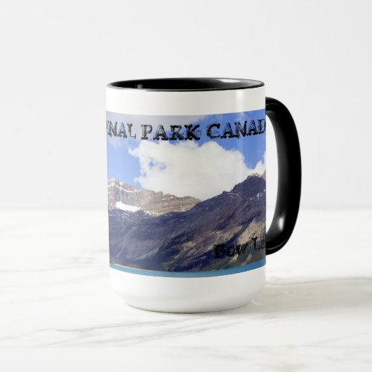 Mug Parc national Banff - Lac Bow (Devant droit)