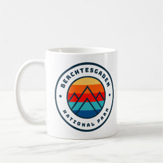 Mug Parc national Berchtesgaden Allemagne Minimaliste