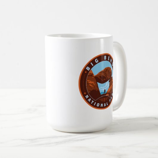 Mug Parc national Big Bend (Devant droit)