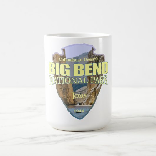 Mug Parc national Big Bend (pointe de flèche) (Centre)