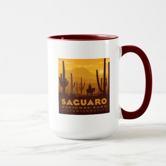 Mug Parc national Carré du Saguaro | Arizona (Droite)