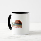 Mug Parc national de Arches vintage Moab Utah (Devant gauche)