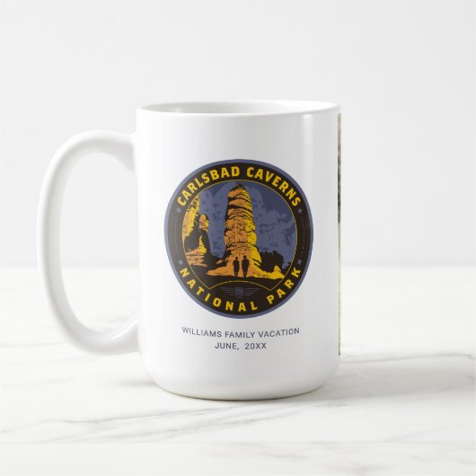 Mug Parc national de Carlsbad (Gauche)