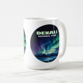 Mug Parc national de Denali Rétro (Devant droit)