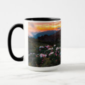 Mug Parc national de floraison du rhododendron | (Gauche)
