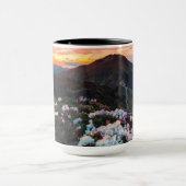 Mug Parc national de floraison du rhododendron | (Centre)