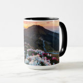 Mug Parc national de floraison du rhododendron | (Devant droit)