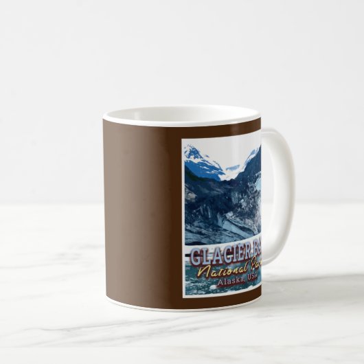 MUG PARC NATIONAL DE GLACIER BAY - ALASKA ÉTATS-UNIS (Devant droit)