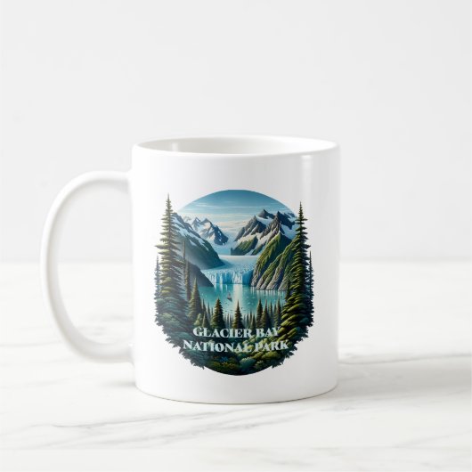 Mug Parc national de Glacier Bay Alaska USA (Gauche)