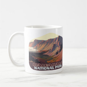 Mug Parc national de Haleakala Cratère volcanique de M