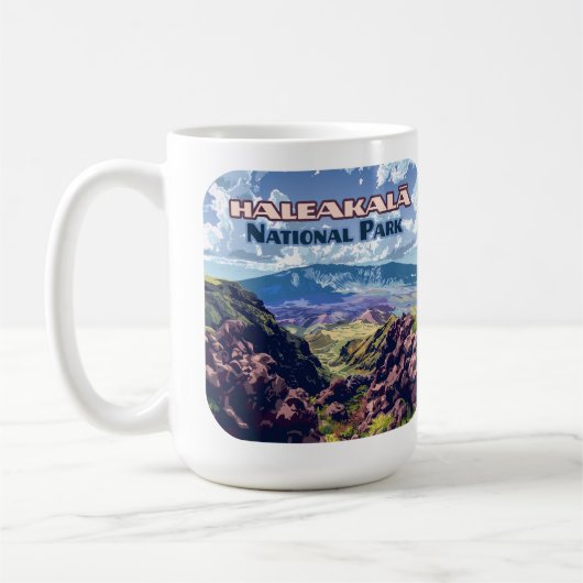 Mug Parc national de Haleakala Maui Volcano Hawaii (Gauche)