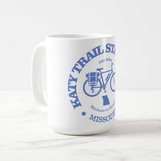 Mug Parc national de Katy Trail (cyclisme) (Devant gauche)
