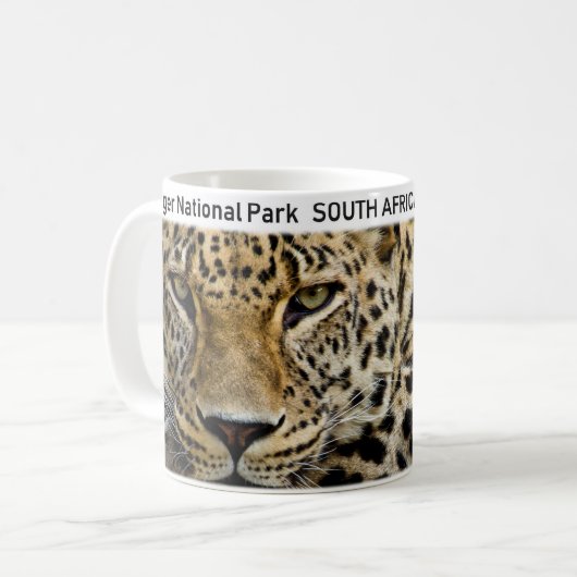 Mug Parc national de Kruger Leopard (Devant gauche)
