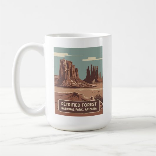 Mug Parc national de la Forêt Petrifiée (Gauche)