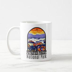 Mug Parc National de la Forêt Petrifiée Arizona Vint