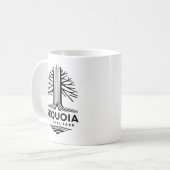 Mug Parc national de la Sequoia (Devant gauche)
