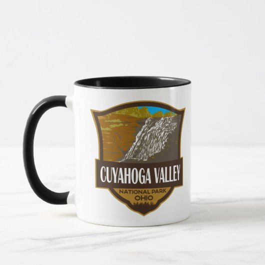 Mug Parc national de la vallée de Cuyahoga Illustratio (Gauche)