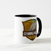 Mug Parc national de la vallée de Cuyahoga Illustratio (Devant droit)