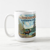 Mug Parc national de l'Isle Royale Lac Michigan (Gauche)