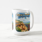 Mug Parc national de Mesa Verde Colorado Cliff House (Devant droit)