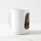 Mug Parc national de Redwood, Californie côtière (Devant gauche)