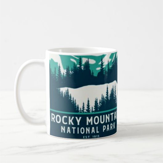 Mug Parc national de Rocky Mountain (Gauche)