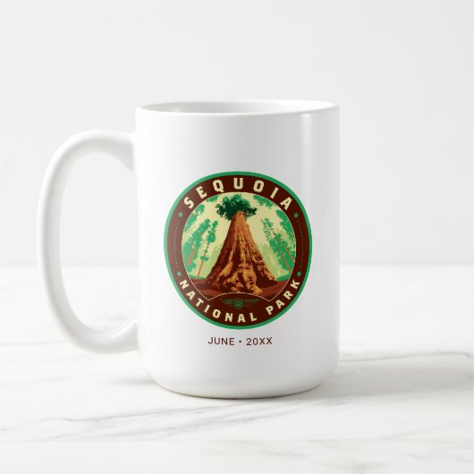 Mug Parc national de Sequoia (Gauche)