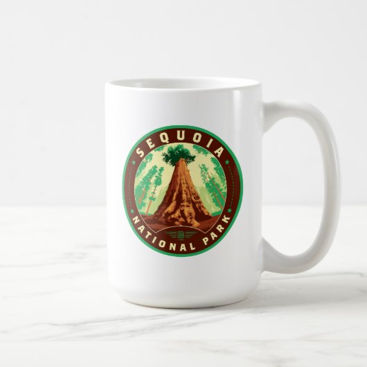 Mug Parc national de Sequoia (Droite)