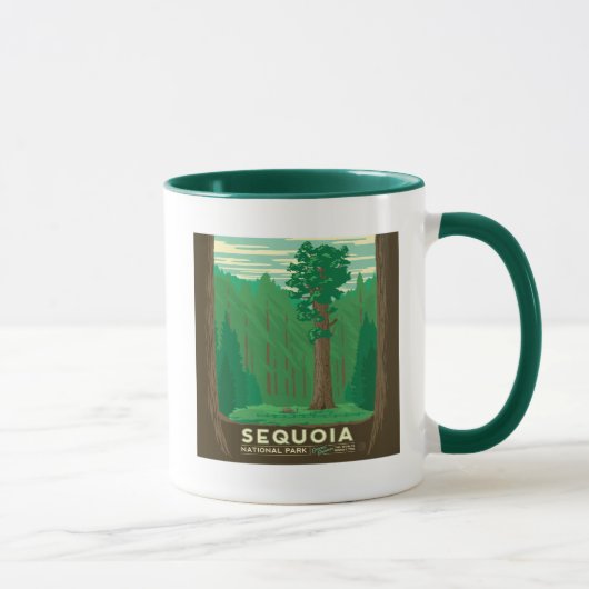 Mug Parc national de Sequoia (Droite)