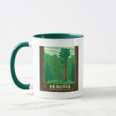 Mug Parc national de Sequoia (Gauche)