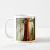 Mug Parc national de Sequoia vintage (Gauche)