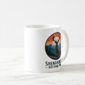 Mug Parc national de Shenandoah Deer Emblem (Devant droit)