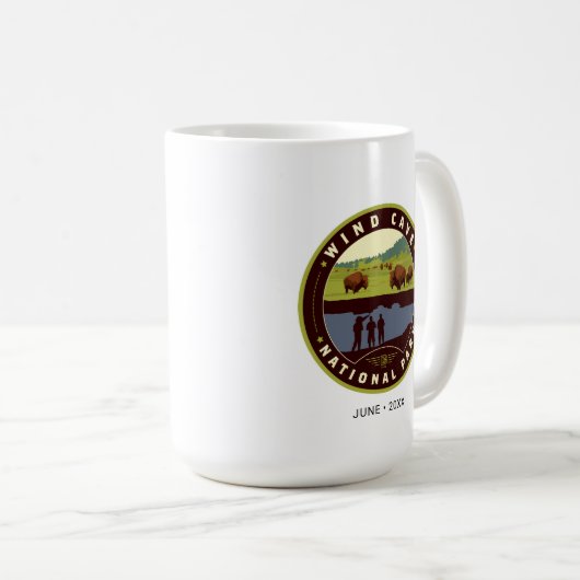 Mug Parc national de Wind Cave (Devant droit)