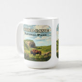 Mug Parc national de Wind Cave Bison Dakota du Sud (Devant gauche)