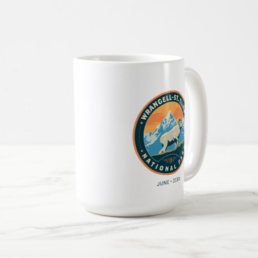 Mug Parc national de Wrangell-St-Elias (Devant droit)