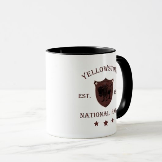 Mug Parc national de Yellowstone (Devant droit)