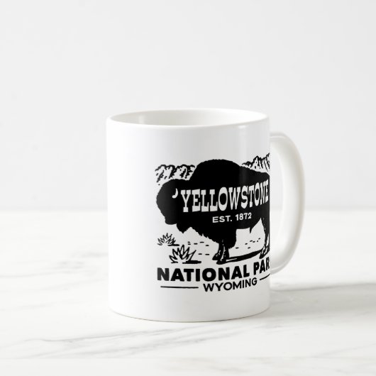 Mug Parc national de Yellowstone (Devant droit)